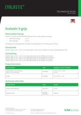 Evalastic V grijs - TF